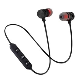Dpaaoyer 5.0 Bluetooth Headset Sports Magnetic Neckband Wireless Earbuds Stereo Earbuds Music Metal Earbuds with Microphone