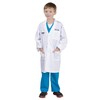 Aeromax 3/4 Length Jr. Doctor Lab Coat, Size 6/8, White