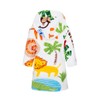 DELEY Children's Bathrobe Boys Girls Hooded Robes Toddler Pyjamas Sleepwear