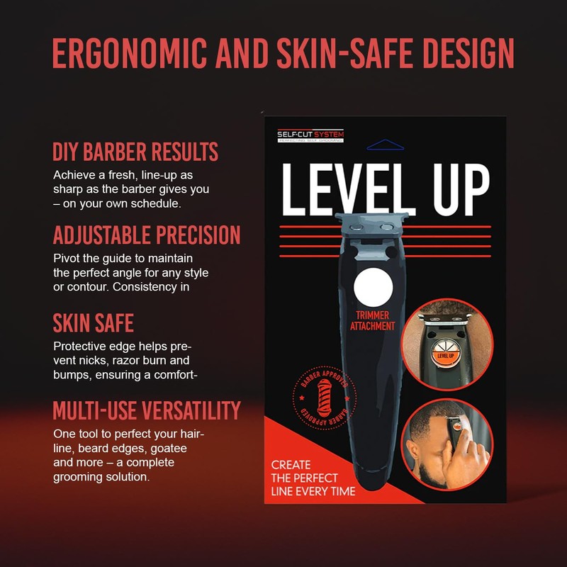 Self-Cut System Level Up Hair & Beard Trimmer Attachment for