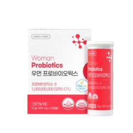 Green Store Women Care Probiotics Vaginal Lactobacillus 30 Capsules / 그린스토어 우먼 케어 프로바이오틱스 질 유산균 30캡슐