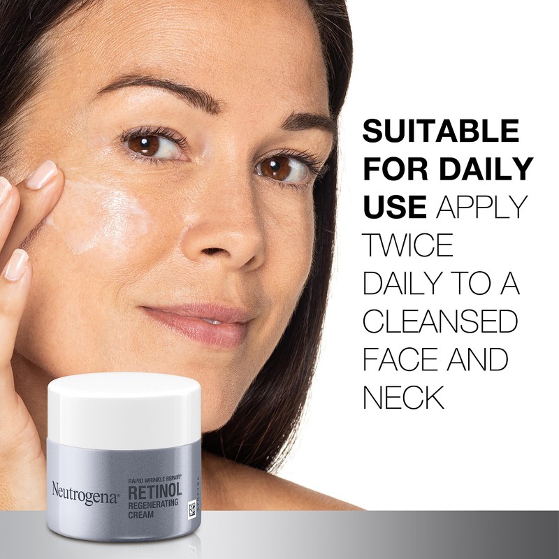 Neutrogena Rapid Wrinkle Repair Retinol Anti-Wrinkle Regenerate Face Cream, Day