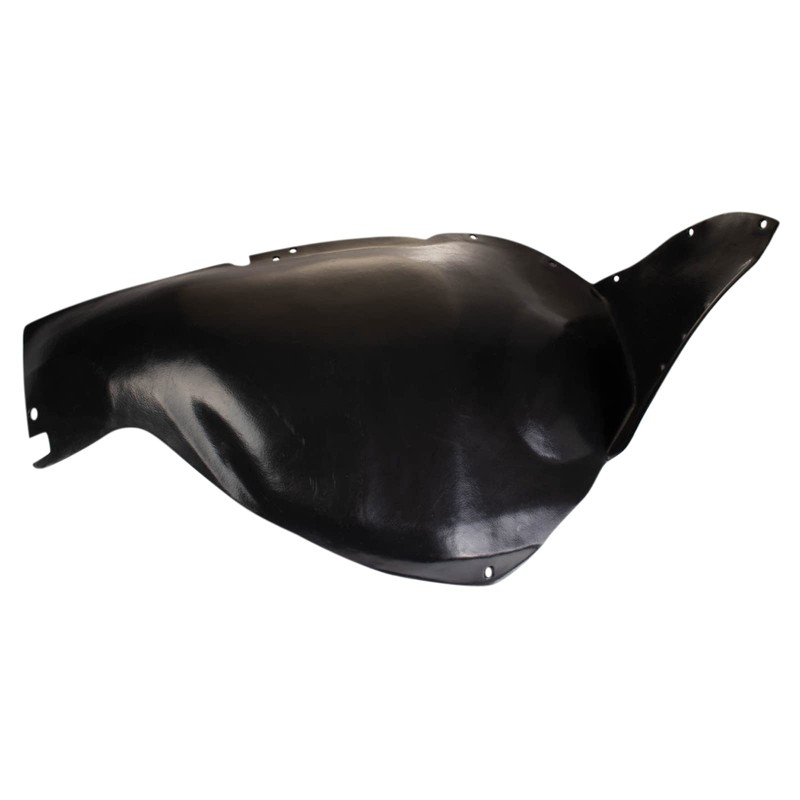 TRQ TRQ Front Left Forward Inner Fender Liner Black Drivers