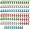 Clothes Hanger Connector Hooks，100 Pcs Hanger Extender Clips Cascading Clothes