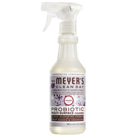 MRS. MEYER'S CLEAN DAY Probiotic Multi-Surface Spray, Made with Essential Oils and Other Thoughtfully Chosen Ingredients Lavender, 16 Fl Oz