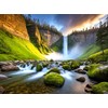 CALVENDO Puzzle Waterfall River - Hidden Highlands | Size
