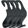 Oiltomn (Black -Set of 4) Car Seat Back Hook Auto