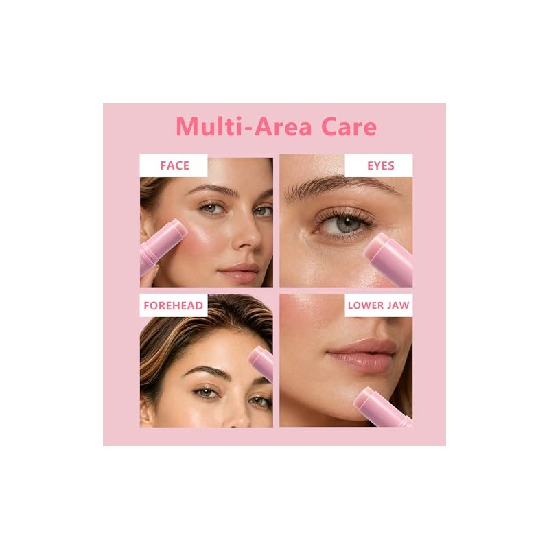 PDRN Eye Balm Stick 2 Pack, Collagen Multi Balm with