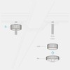 qeedo Freedom Lock Set 2.0 2 Piece Security Lock with