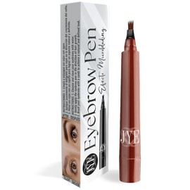 Lapiz para Cejas Efecto Microblading, Dibujo pelo a pelo, Impermeable, Larga duración, Maquillaje para cejas. Color ROJIZO