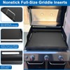 Full-Size Griddle Inserts for Weber Genesis 300 Gas Grills Flat