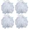 Lote de 4 esponjas de malla para baño (60 g),