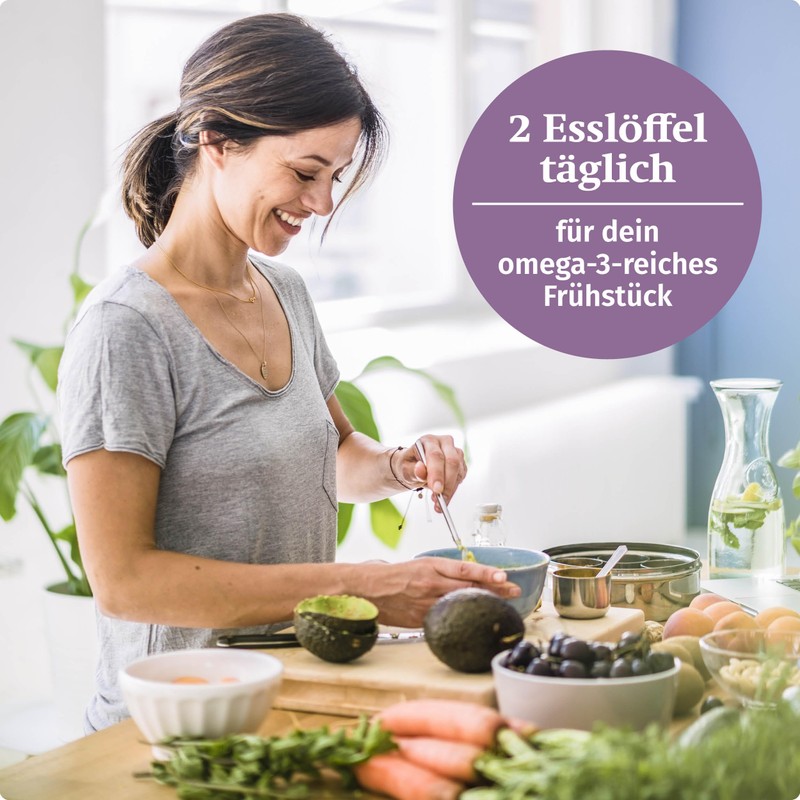 Dr. Budwig Omega-3 DHA + EPA Passion Fruit – Optimal
