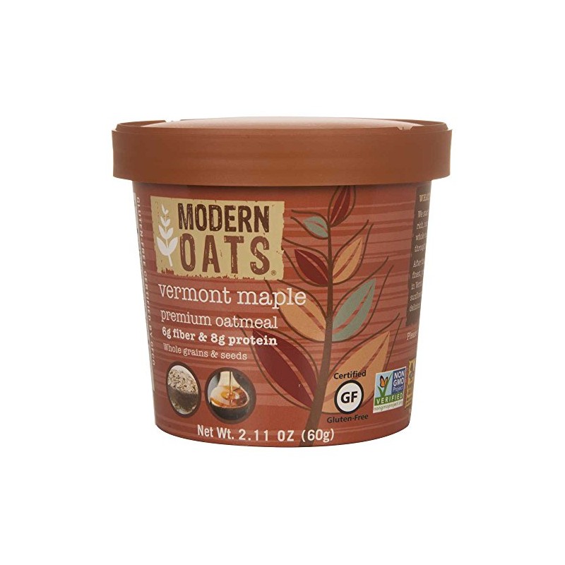 Modern Oats Vermont Maple Oatmeal, 2.11 Ounce -- 12 per