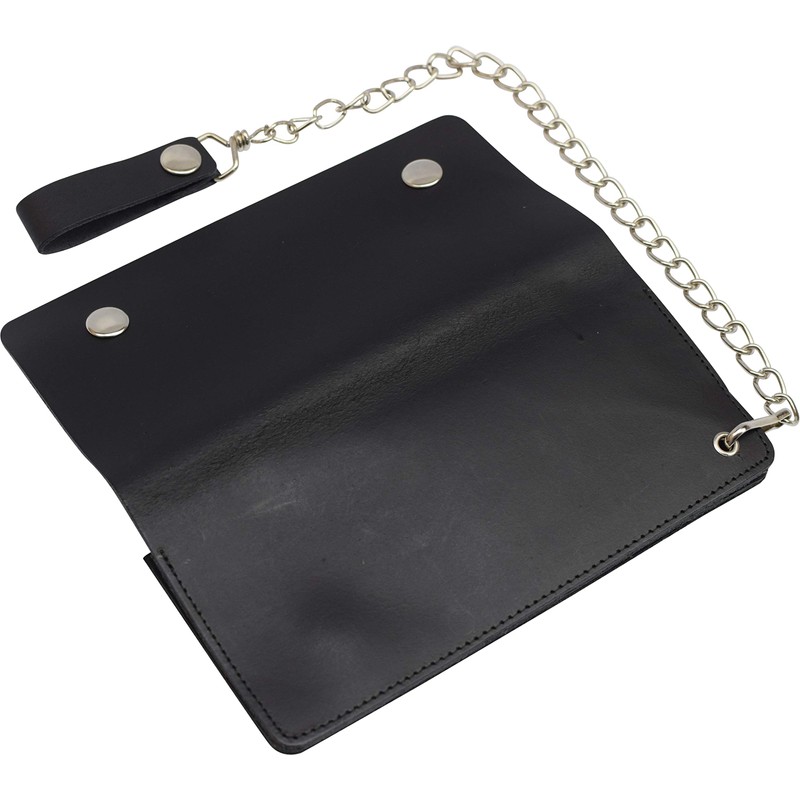 Marshal Trucker Genuine Leather Large Chain Wallet
