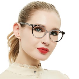 OCCI CHIARI Narrow Reading Glasses Women Colorfull Cute Readers for Petite Face(Gray 1.75+) 1.0 1.25 1.5 1.75 2.0 2.25 2.5 2.75 3.0 3.5 4.0 5.0 6.0