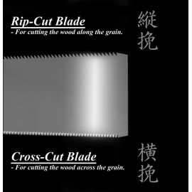 KAKURI Kakuri Kakuri Kikou Replacement Blade Double-edged Saw Cork Handle Replacement Blade 9.4 inches (240 mm)