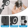 Handheld high-pressure shower head, with hose combination set, filter and
