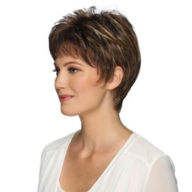 Estetica Design CHERI SHORT PIXIE CUT W/SOFT WISPY Womens Wig RM8-26H Color