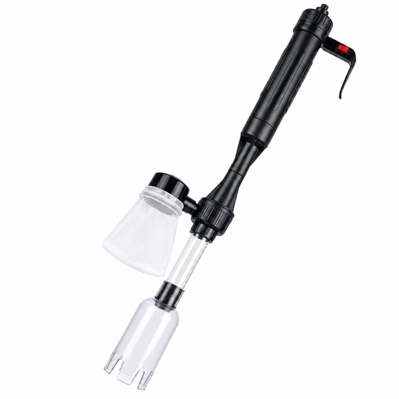 Battery Operated Aquarium Gravel Cleaner for Fish Tank Maintenance –