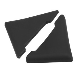 A ABSOPRO Car Door Corner Edge Guard Bumper Protector Black (Set of 2)