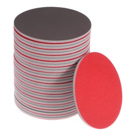 uxcell 30pcs 3000 Grit Sanding Sponge 6 Inch Hook and Loop Sponge Sanding Disc Wet/Dry for Car Wood Drywall Metal