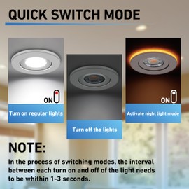 KnLnny Ware Spot Lights Indoor 4 Inch with Night Light, Outdoor recessed Lighting with Junction Box,9W 750LM Dimmable ETL Listed, Airtight, 5CCT Selectable