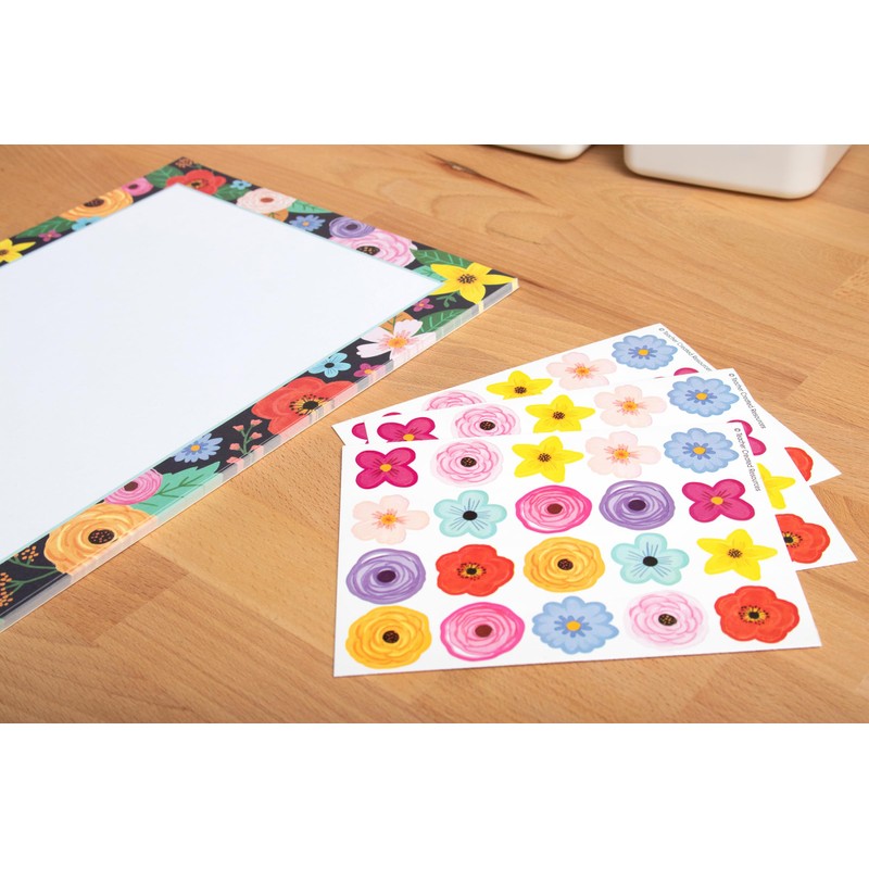 Teacher Created Resources Wildflowers Stickers (TCR7092)