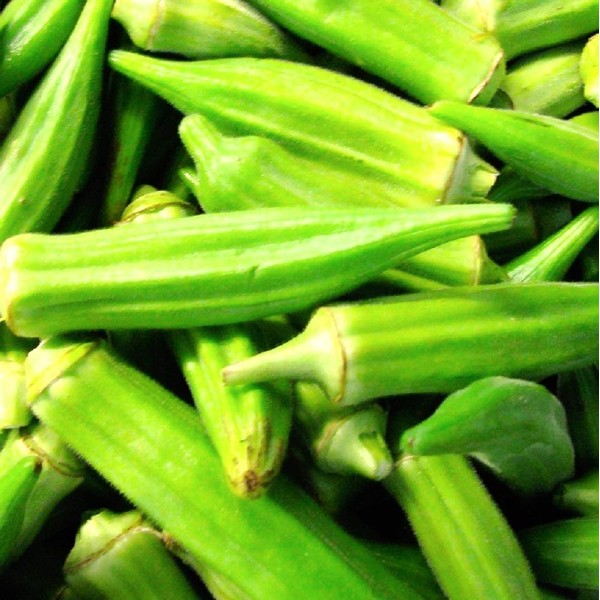 100 Clemson Spineless Okra Seeds for Planting Non GMO Heirloom