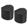 PATIKIL Ladder Non Slip Feet 3"/76mm, 2Pcs Rubber Round Foot