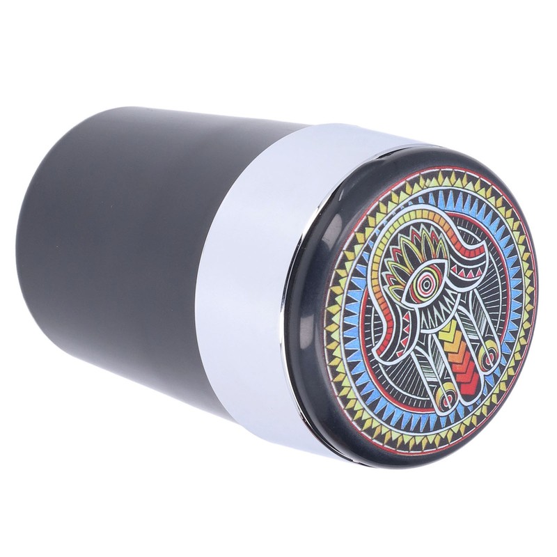 Car Ashtray Smokeless Blue LED Ashtray Cup Holder with Double