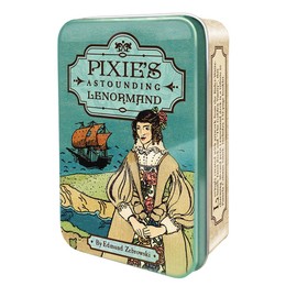 Renolman Oracle Card, Divination Telling, Pixies Astounding Renolman (In Can), PIXIE'S ASTOUNDING LENORMAND Japanese Instruction Manual Included (English Language Not Guaranteed)