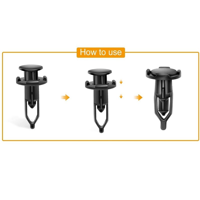 DSkoiph 20PCS Retainers Clips Tailgate Cap Top Protector Molding Clips