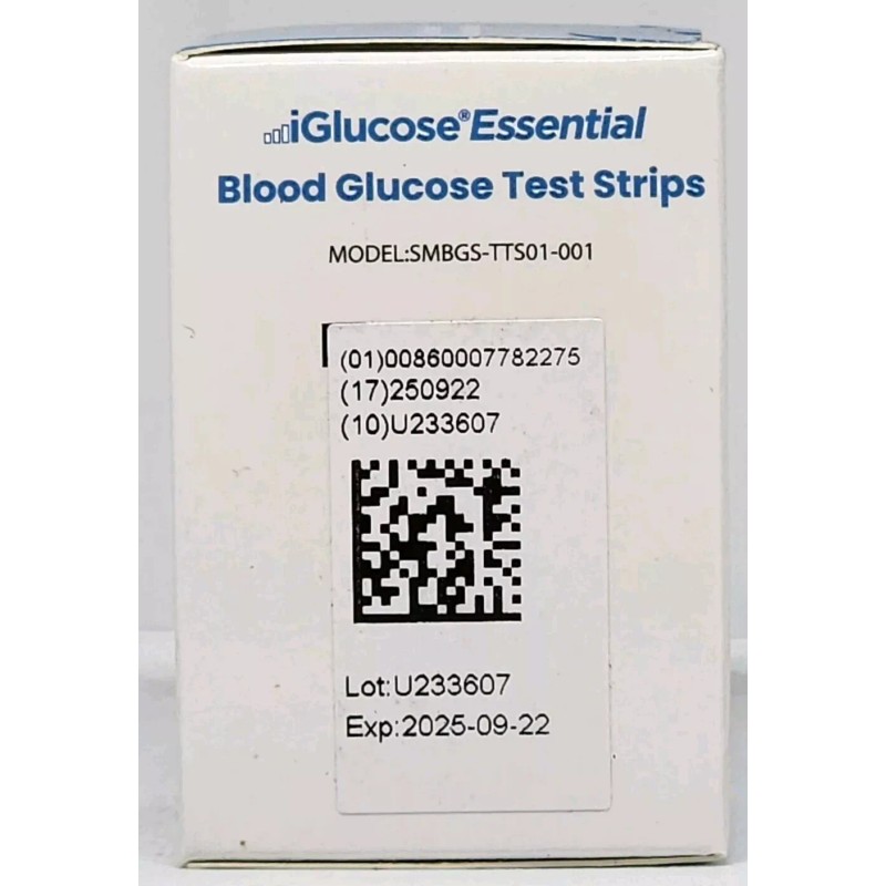 iGlucose Essential Test Strips 50 Count New in Box Expires