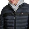 Champion Men's Lightweight Packable Puffer Jacket, Black