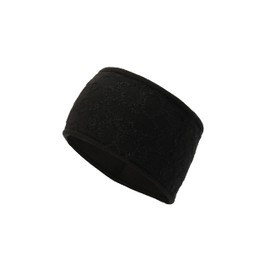 Coach Women's Standard Signature C Metallic Headband, Black, One Size