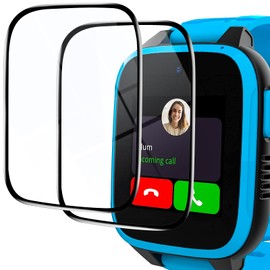 Hensinple for TROOMI XGO3 Screen Protector [2 Pack], Tempered Glass Film, Anti-Scratch, High Definition, Touch Sensitive for TROOMI XGO3 / XPLORA XGO3 Kids Smart Watch