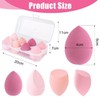 8 Piece Make Up Sponge Set, Beauty Blender Makeup Sponge, Make Up Sponge, Foundation Blending Beauty Sponge, Makeup Sponge for Most Cosmetics