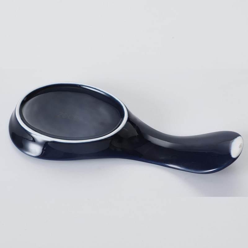 GDCZ Porcelain Spoon Rest - Large Spoon Holder Utensil Rest
