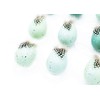 HEITMANN DECO - Hanging eggs with feather - set of