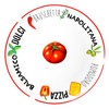 MamboCat 2 x large pizza plates, white, diameter 31 cm,