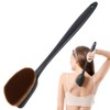 LOPHE Self-Tanning Back Applicator, Long Wooden Handle Back Applicator Back