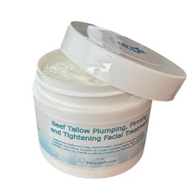 Diva Stuff Advanced Facial Quench With Beef Tallow, Hyaluronic Acid, Castor oil and L'Arginine, 2oz