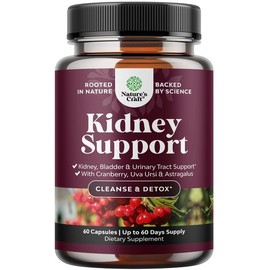 Nature`s 크래프트 신장 지원 - 클렌즈 60 캡슐 Nature's Craft Kidney Support - Cleanse 60 Capsules