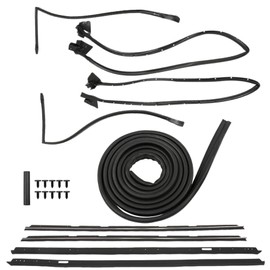 SEBLAFF 9PCS Window Door Trunk Roof Rail Seal Weatherstripping Kit Replacement for 1981-1988 Monte Carlo SS
