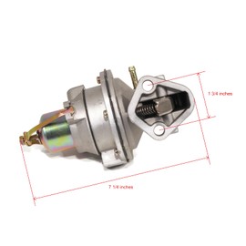 The ROP Shop Fuel Pump for 1998 Mercruiser 3.0L ALPHA 4111021LS, 4111021M1, 4111021M1 Gaskets