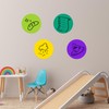 Colorful Dry Erase Dots Circles Whiteboard Marker Removable Vinyl Dot