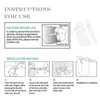Luebel Pack Of 10 Full Face Protector Shield Visor with