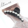 2 PCS Pearl Hair Clip Large Hair Claw Clip Hair
