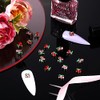 36 Pcs 3D Cherry Nail Charms Valentine's Day Cherry Nail